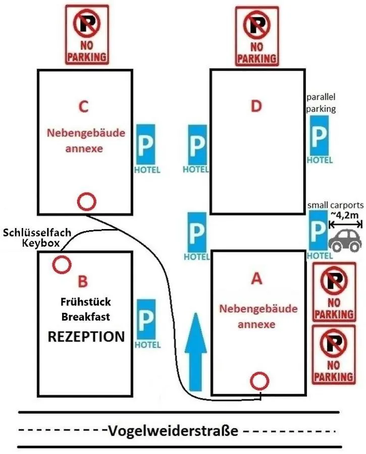 Hotel Vogelweiderhof Зальцбург 3*,  Австрия